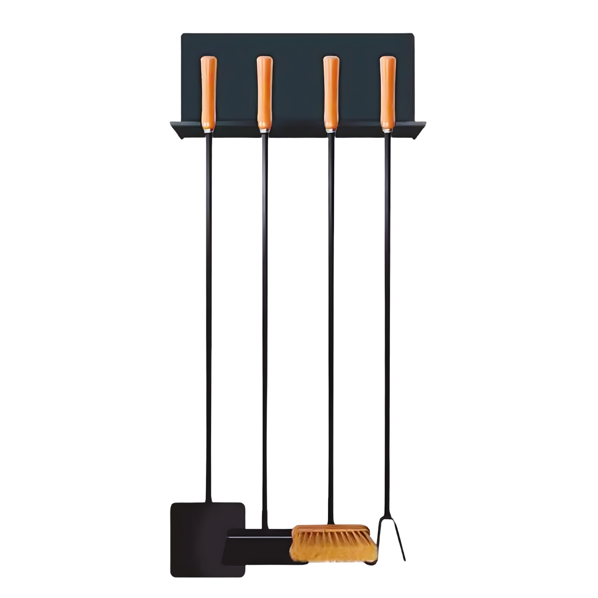 Schürsatz 5-teilig mit Wandhalter, 140 cm | IGNISIAL