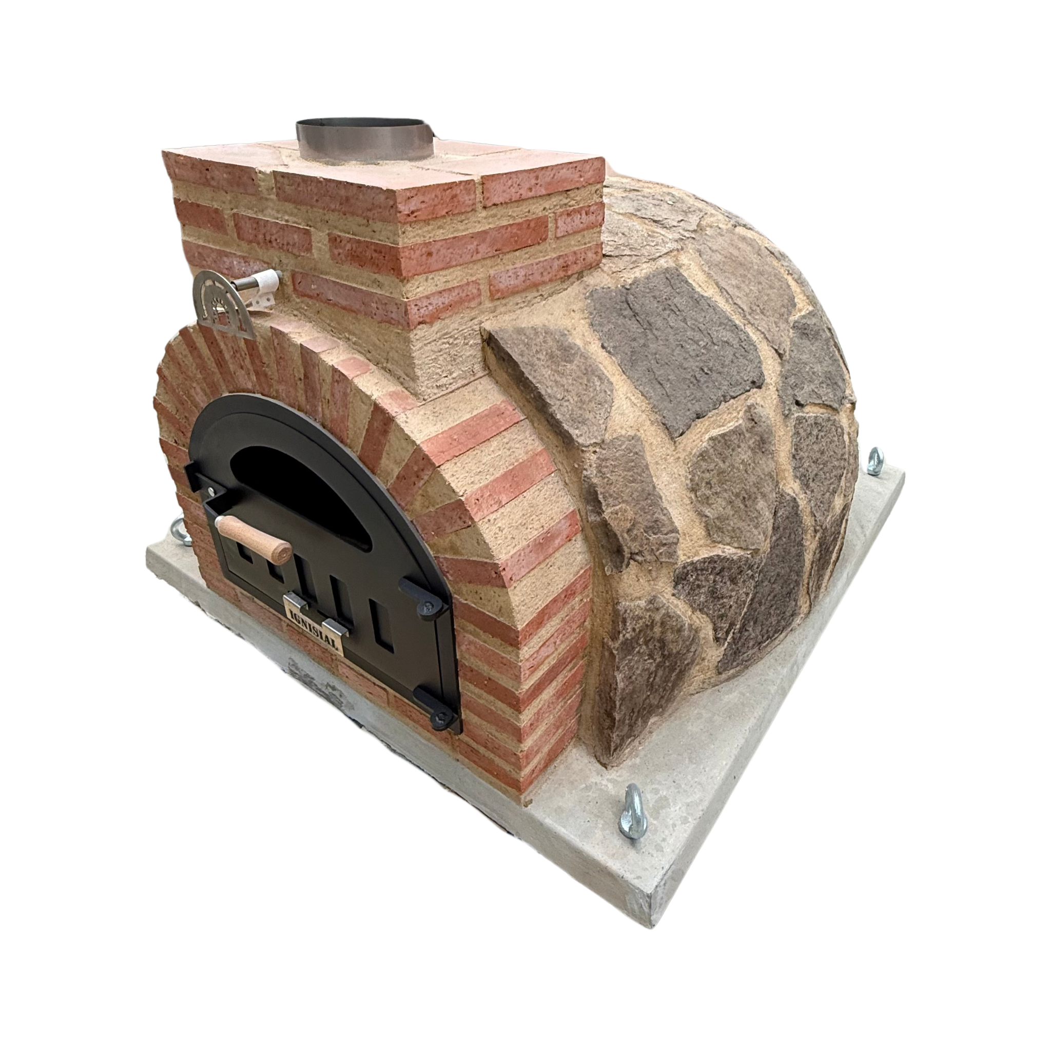 Holzbackofen aus Naturstein – Für Pizza und Brot im Garten