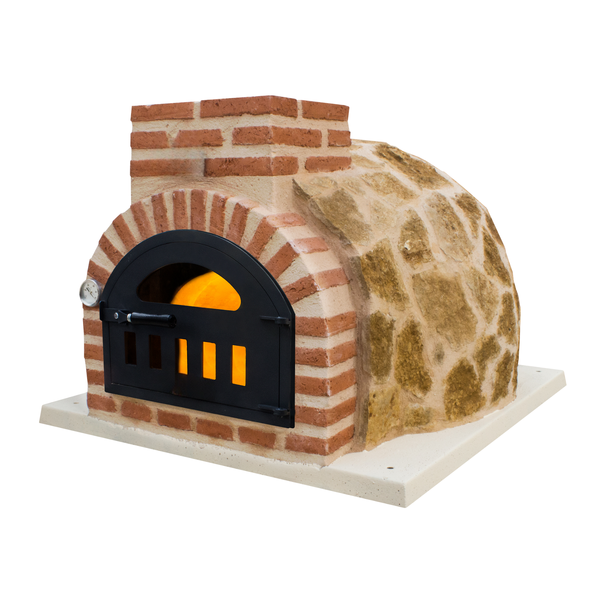 Holzbackofen aus Naturstein – Für Pizza und Brot im Garten