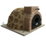 Holzbackofen aus Naturstein